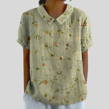 Rosamund | Floral Collared Blouse