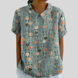 Mabel | Floral Collared Blouse