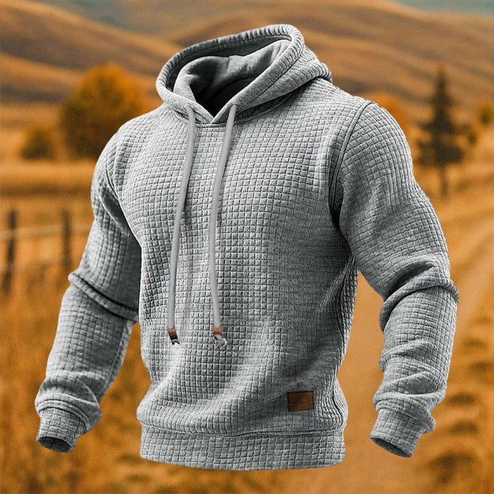 Nolan | Textured Pullover Hoodie