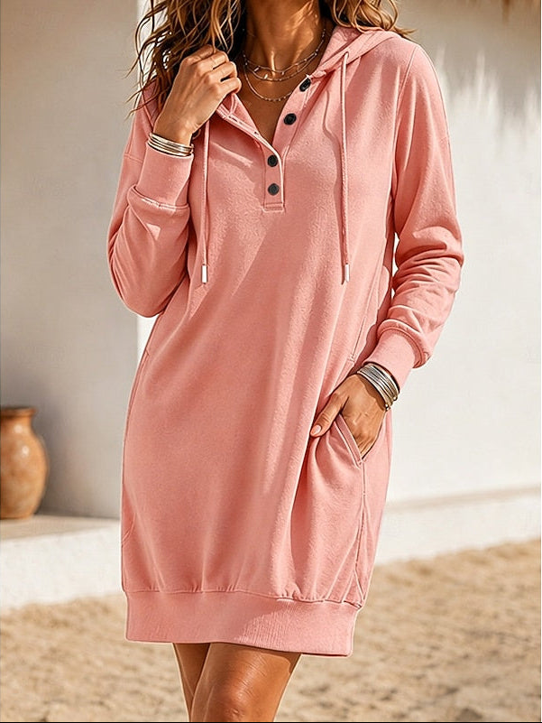Rebecca | Relaxed Hooded Dress
