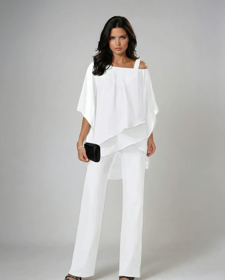Noelia | Softly Draped Two-Piece Set
