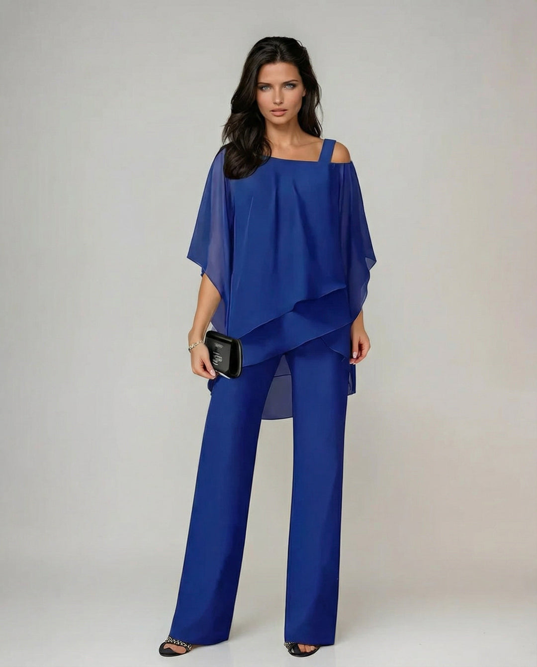 Noelia | Softly Draped Two-Piece Set