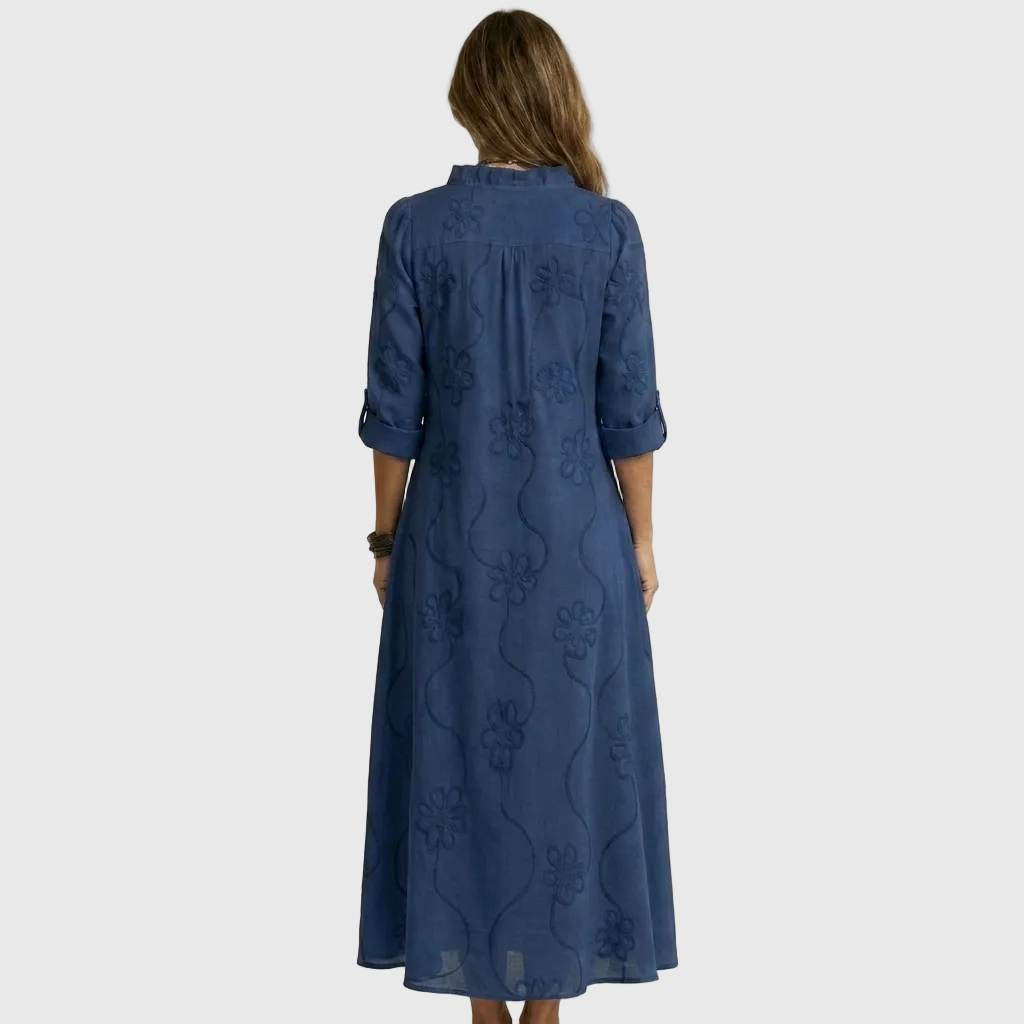Eloisa | Relaxed Shirt Midi Dress