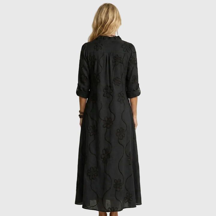 Eloisa | Relaxed Shirt Midi Dress
