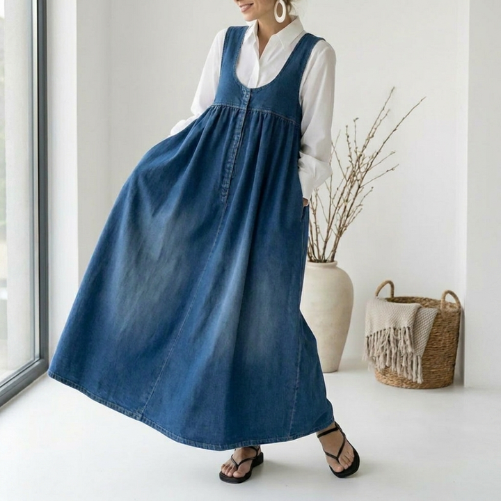 Harlow | Relaxed Washed Maxi Dress
