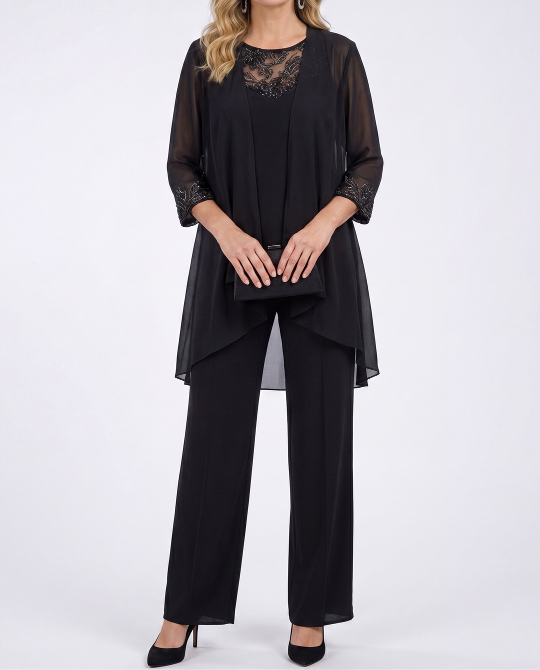 Evelyn | Flowing Three-Piece Evening Set