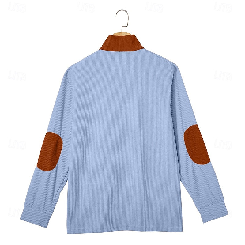 Garrett | Quarter-Zip Textured Pullover