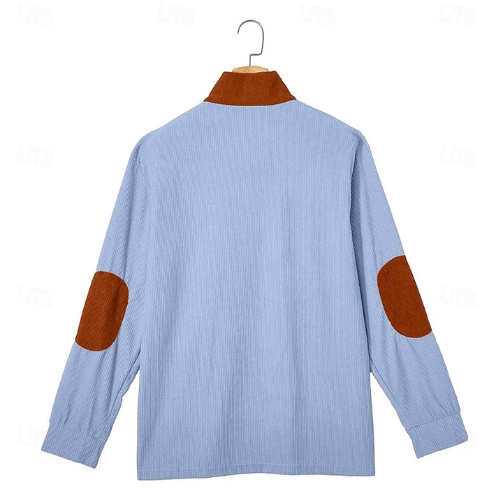 Garrett | Quarter-Zip Textured Pullover