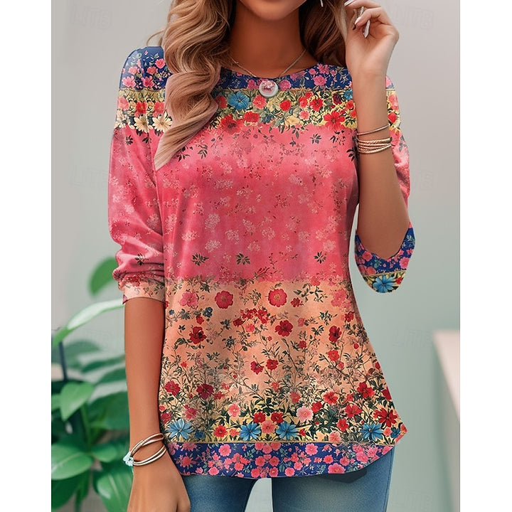 Juliet | Floral Long Sleeve Top