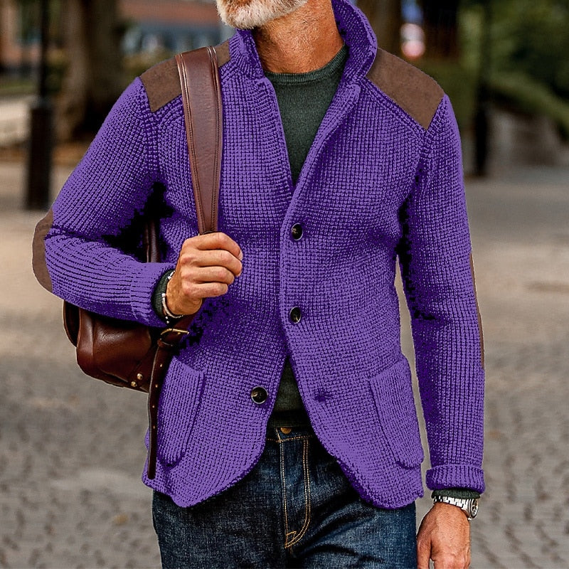 Thatcher | Textured Knit Cardigan