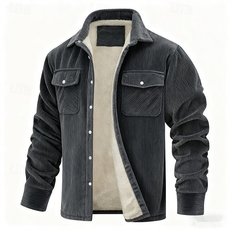 Graham | Ribbed Utility Jacket