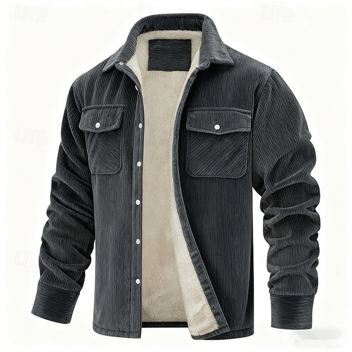 Graham | Ribbed Utility Jacket