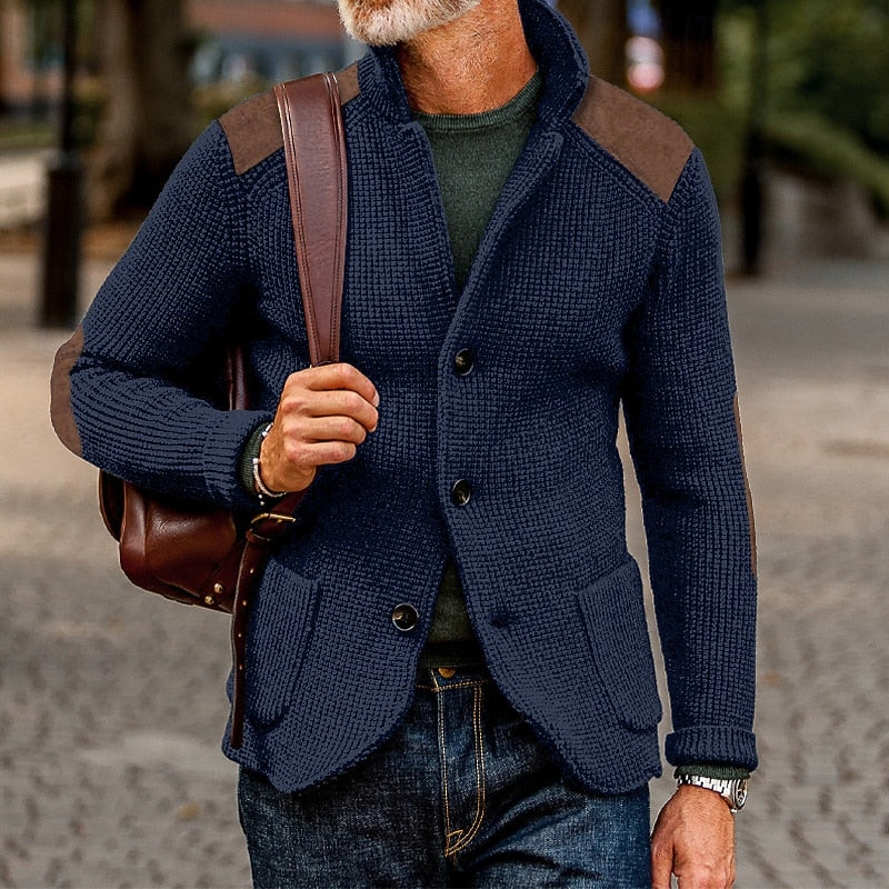 Thatcher | Textured Knit Cardigan
