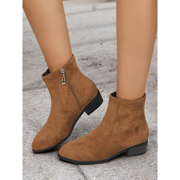 Lorelei | Refined Side-Zip Ankle Boots