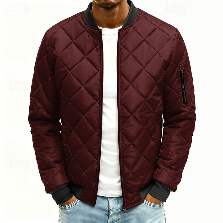 Sterling | Quilted Bomber Jacket