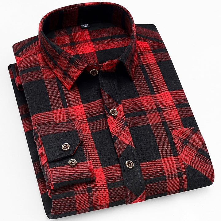 Warren | Classic Plaid Button-Up Shirt