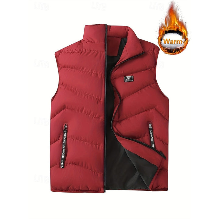 Elliott | Insulated Stand-Collar Puffer Vest