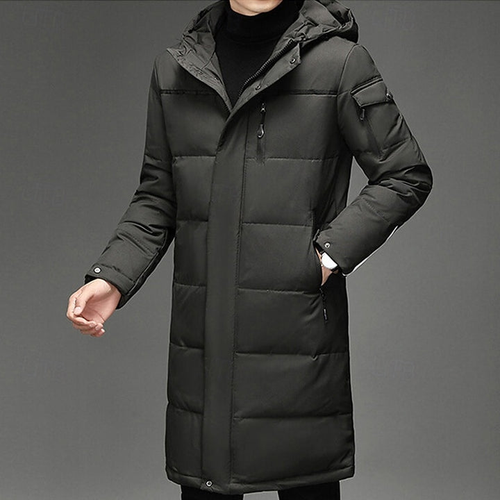 Grant | Hooded Longline Puffer Coat