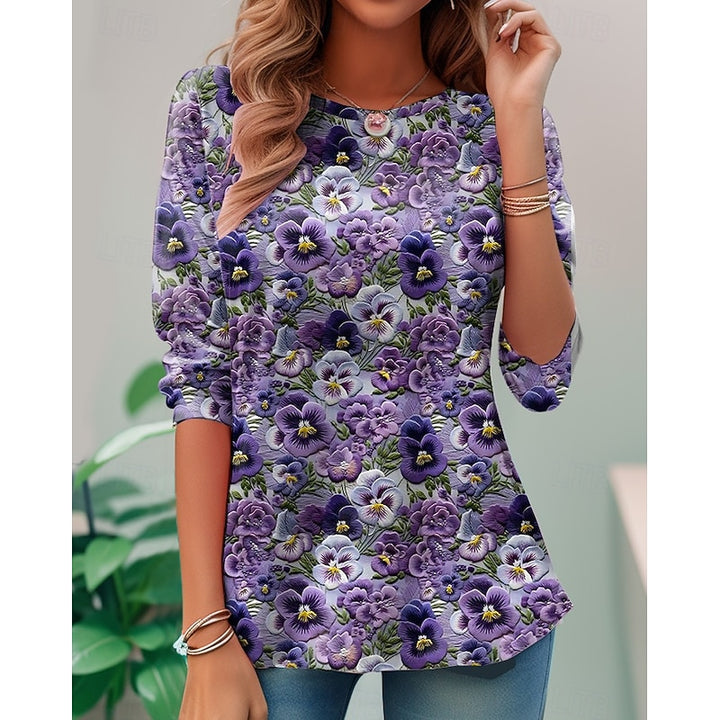 Juliet | Floral Long Sleeve Top