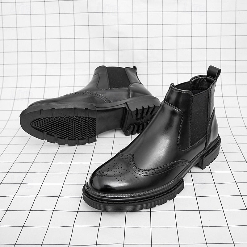 Alistair | Wingtip Chelsea Boots
