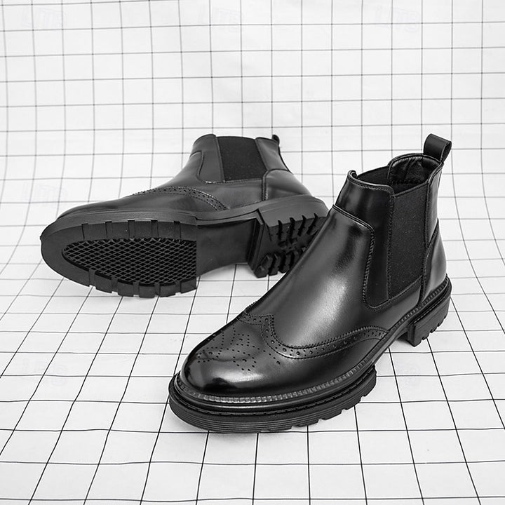 Alistair | Wingtip Chelsea Boots