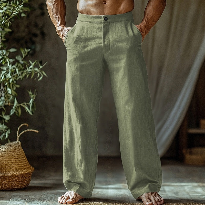 Gordon | Relaxed Straight-Leg Trousers