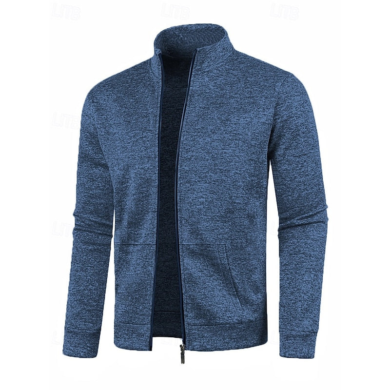 Grant | Classic Stand-Collar Zip Jacket