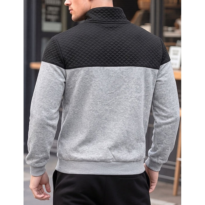 Chester | Quarter-Zip Colour Block Pullover