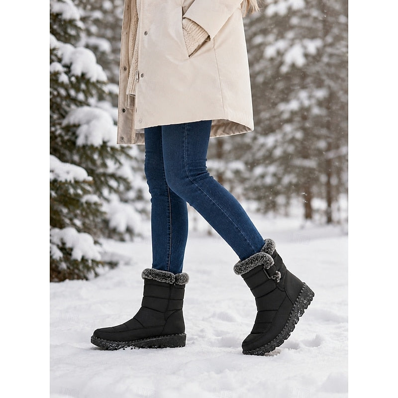 Juniper | Cozy Quilted Winter Boots