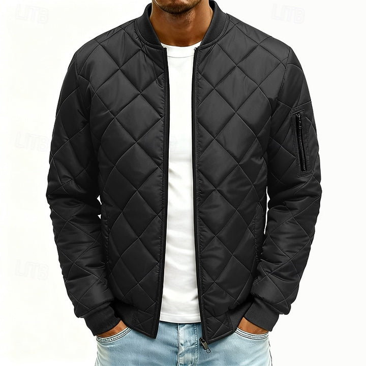 Sterling | Quilted Bomber Jacket
