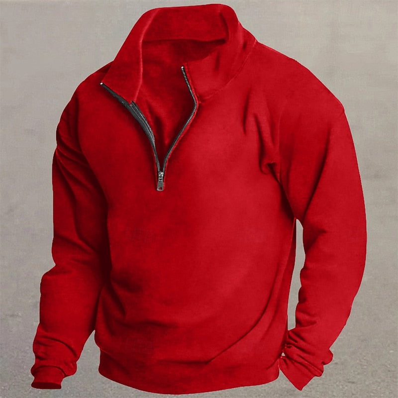 Reid | Quarter-Zip Standing Collar Pullover