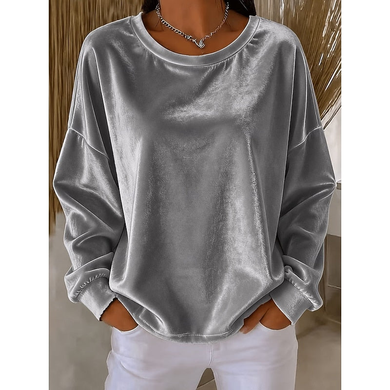 Priscilla | Relaxed Crew Neck Top