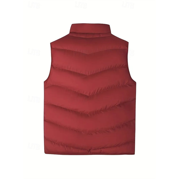 Elliott | Insulated Stand-Collar Puffer Vest