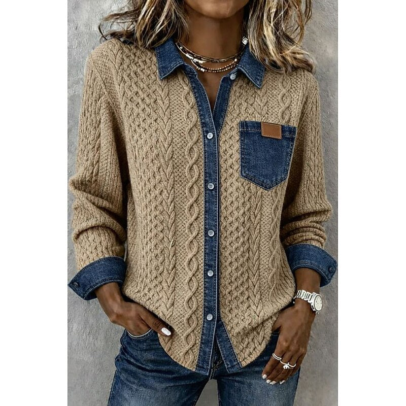 Dorothy | Textured Button-Up Shirt