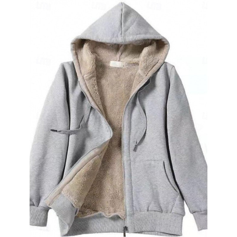 Maren | Cozy Zip-Up Hooded Jacket