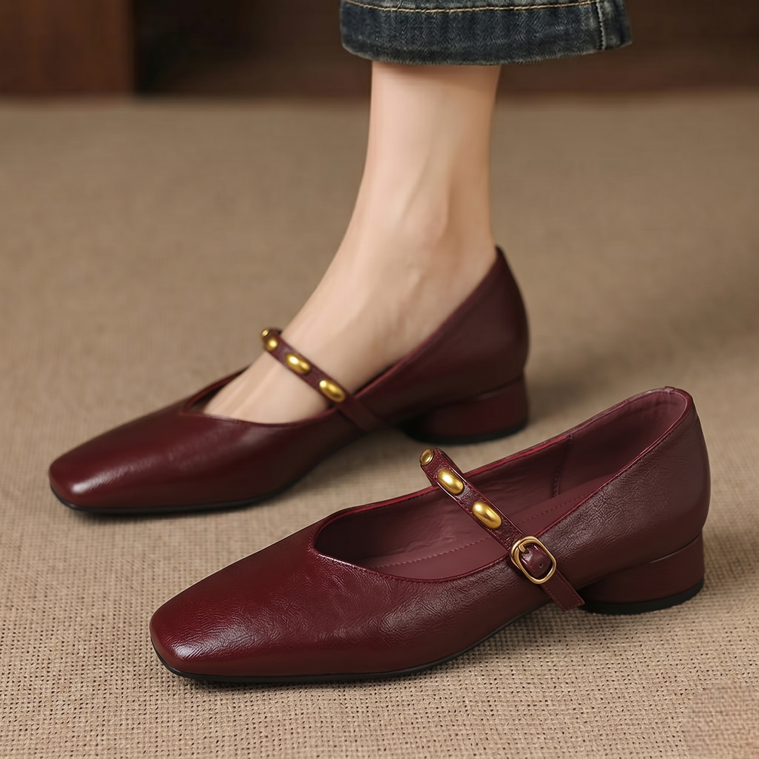 Marceau | Buckled Mary Jane Heels
