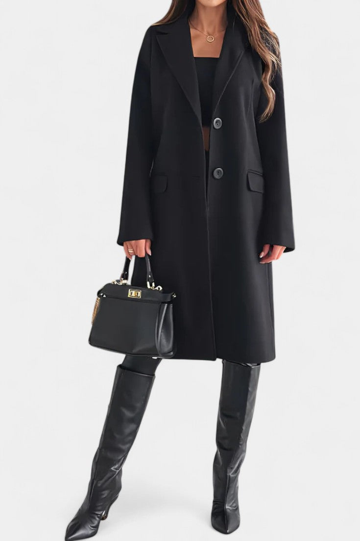 Yvonne | Tailored Mid-Length Coat