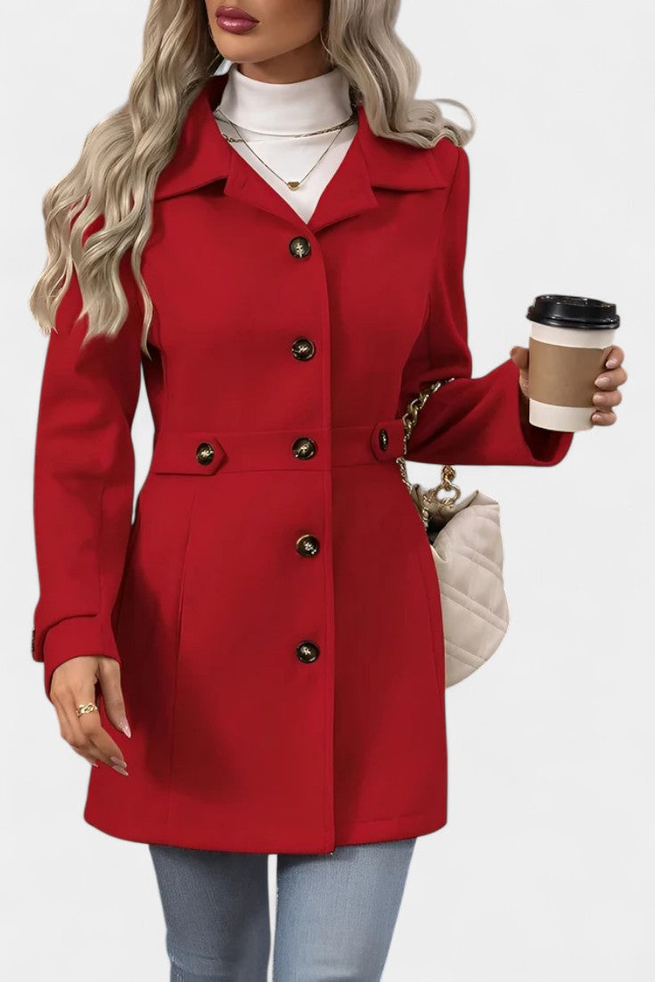 Celestine | Tailored Belted Coat