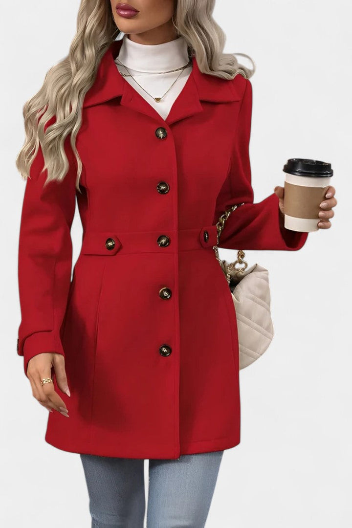 Celestine | Tailored Belted Coat