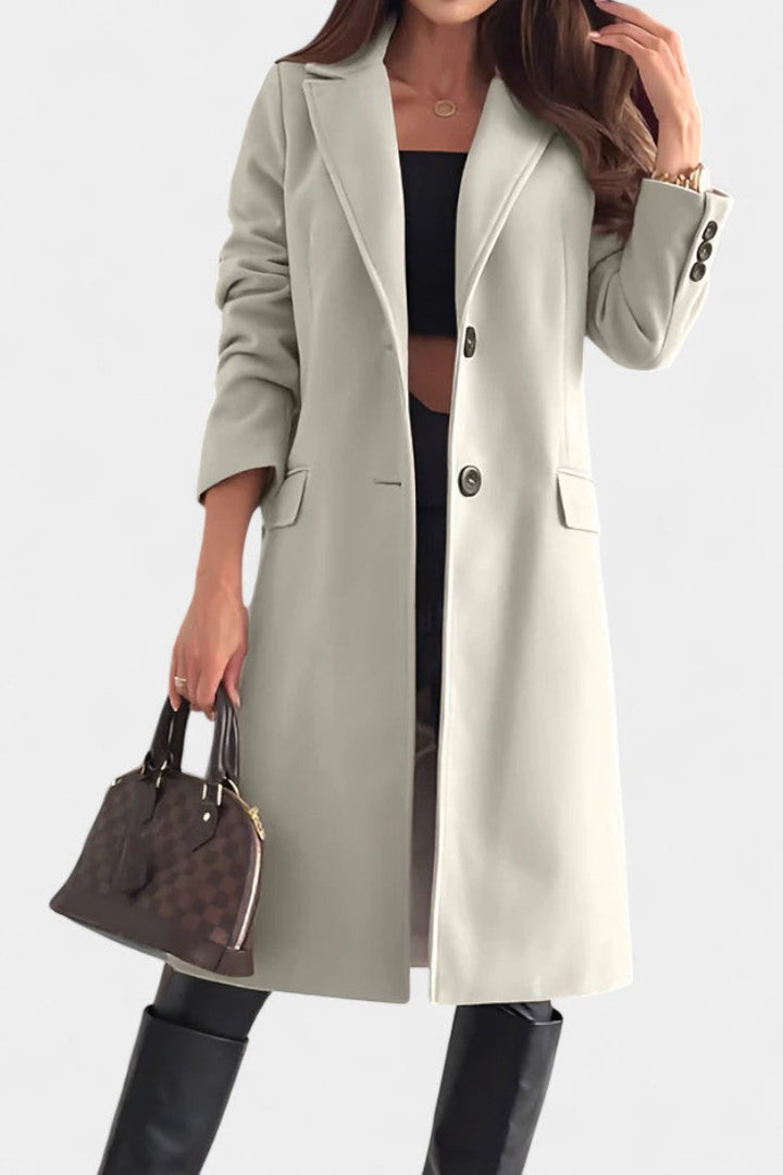 Yvonne | Tailored Mid-Length Coat