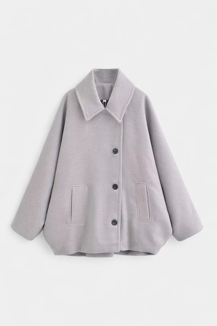 Thora | Draped Batwing Coat