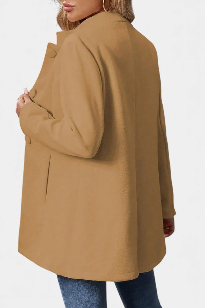 Eugenie | Tailored High-Collar Coat