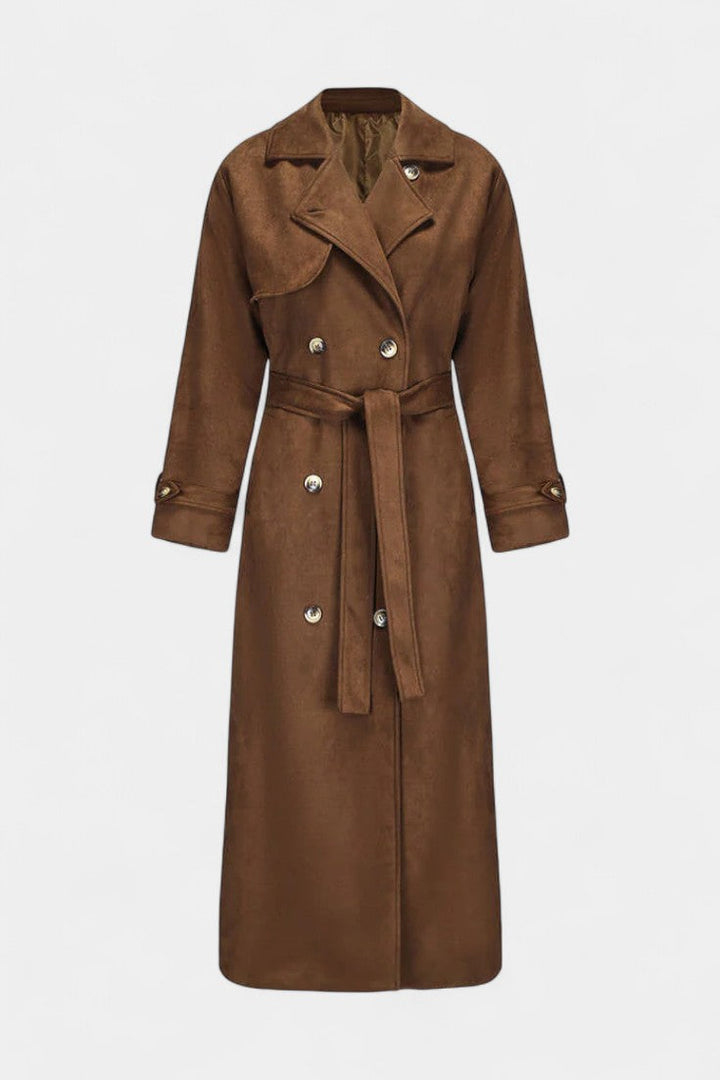 Winifred | Belted Longline Trench Coat