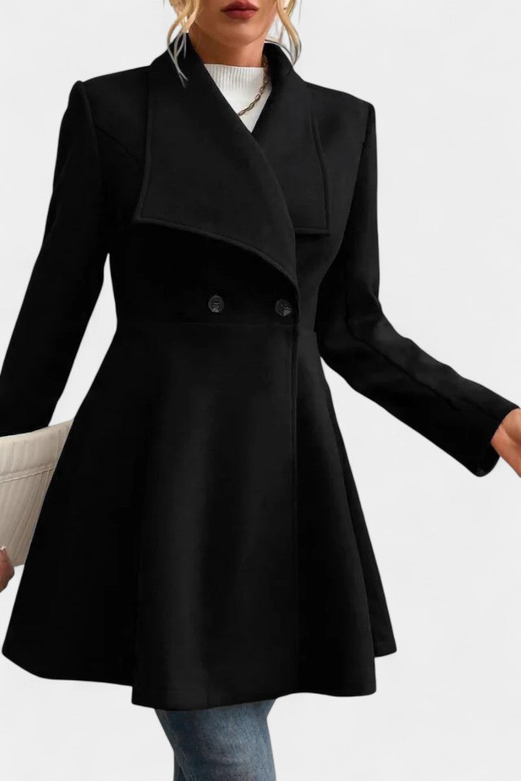 Ellen | Tailored Peplum Coat