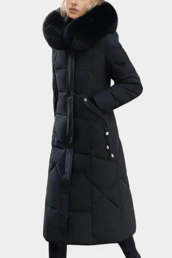 Loretta | Long Hooded Winter Coat