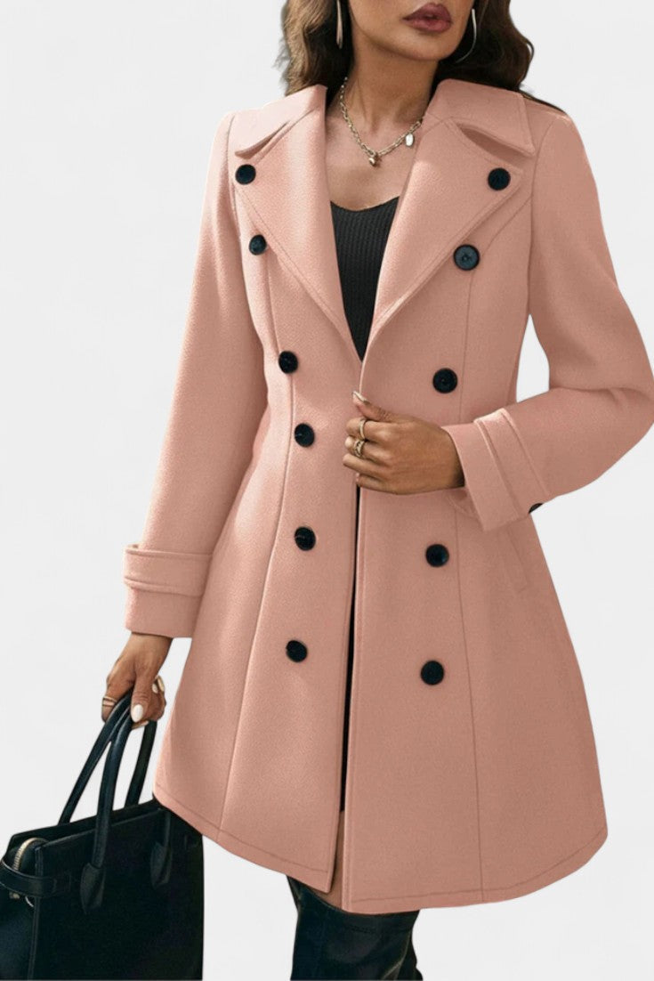 Aurora | Tailored Double-Breasted Coat