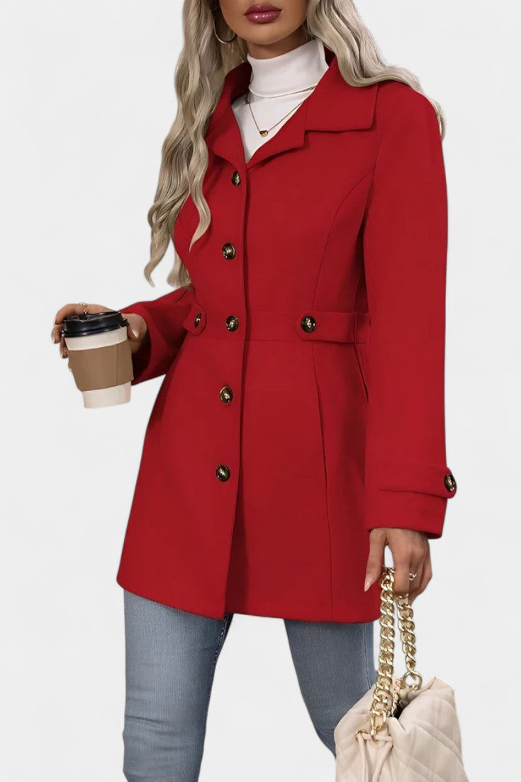 Celestine | Tailored Belted Coat