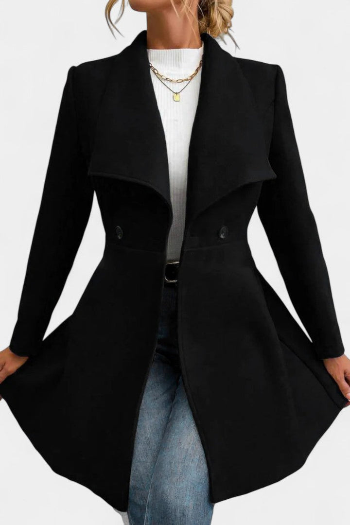 Ellen | Tailored Peplum Coat