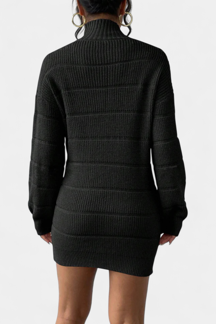 Fiona | Cozy Turtleneck Sweater Dress