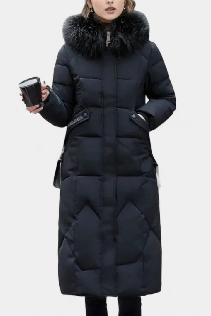 Noelle | Longline Hooded Winter Coat
